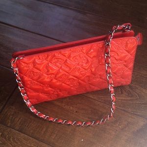 Chanel “ lucky symbols” coral bag